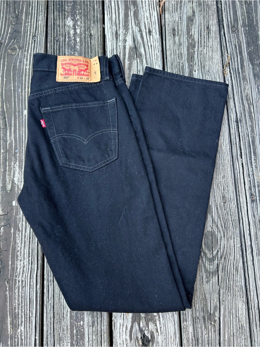 Levi’s 100% Cotton 501 Jeans - 30 x 32
